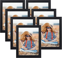 Bilderrahmen Collage für 13x18 cm Fotos und Bilder Schwarz 7er Set