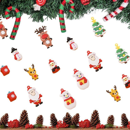 32er Set Mini Weihnachtsanhänger Christbaumschmuck Weihnachtsdeko