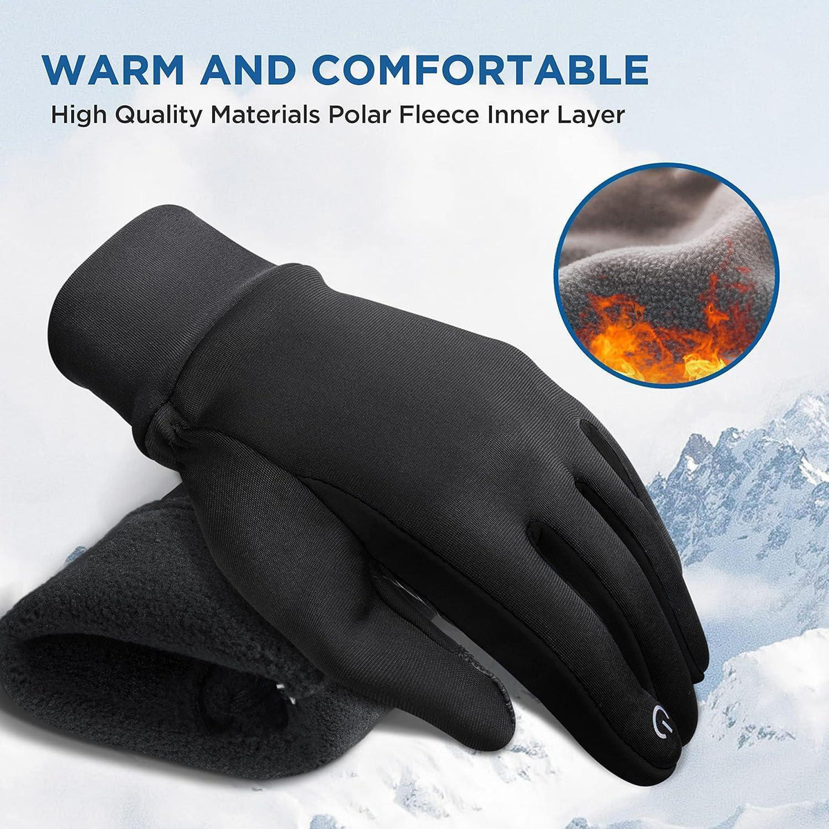 Kinder Thermo Winterhandschuhe Wasserdicht für Radfahren & Outdoor