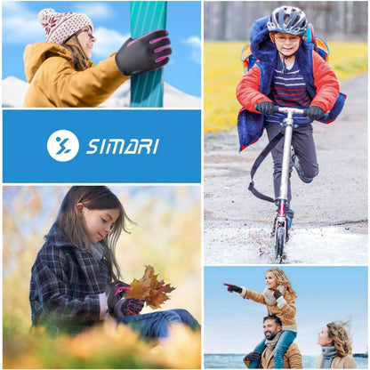 Kinder Thermo Winterhandschuhe Wasserdicht für Radfahren & Outdoor