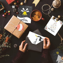 Weihnachtskarten Set 24er Klappkarten Umschlägen 6 Designs
