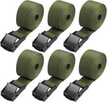 Spanngurte kurz 1m 6er Pack Verstellbare Zurrgurte mit