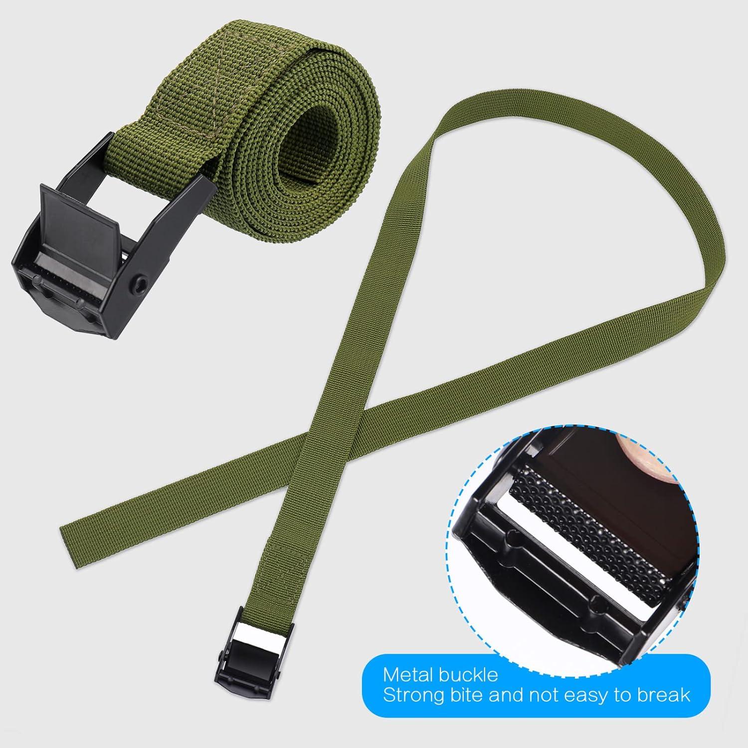 Spanngurte kurz 1m 6er Pack Verstellbare Zurrgurte mit