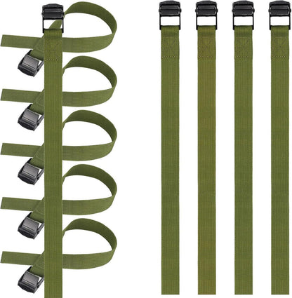 Spanngurte kurz 1m, Zurrgurt klemmschloss, Motorrad Gepäck Camping 6er Pack