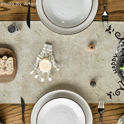 Halloween Tischläufer Katze Geist Party Deko 40x180 cm