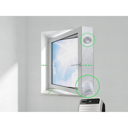 Fensterabdichtung für Mobile Klimaanlage – 500cm mit Schlauch