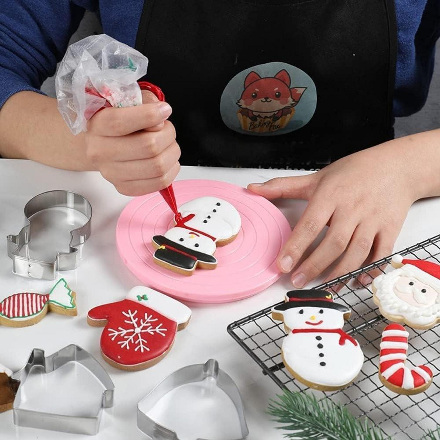 Weihnachts-Ausstechformen-Set 9-teilig Edelstahl Lebkuchenmann