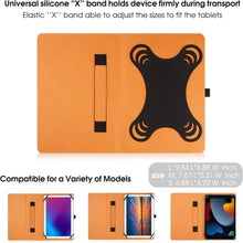 Universal Tablet Hülle für 9-10 Zoll mit Silikonband und