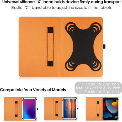 Universal Tablet Hülle für 9-10 Zoll mit Silikonband und