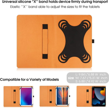 Universal Tablet Hülle 9-10 Zoll Schutzhülle mit Silikonband-Starry