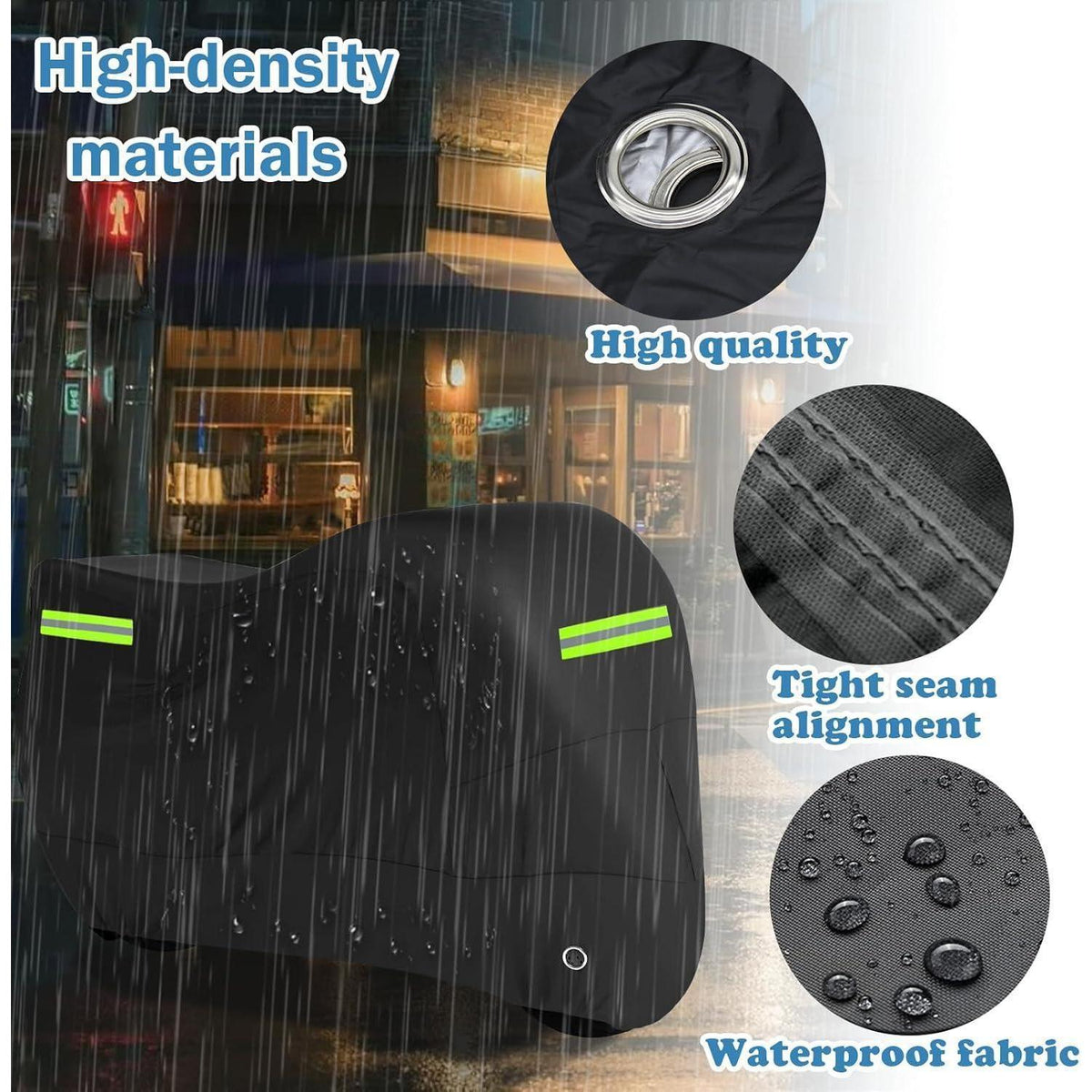 Motorrad Abdeckplane wasserdicht & winterfest 245x105x125cm