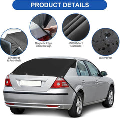 Heckscheibenabdeckung Auto 140x80cm mit Magnet
