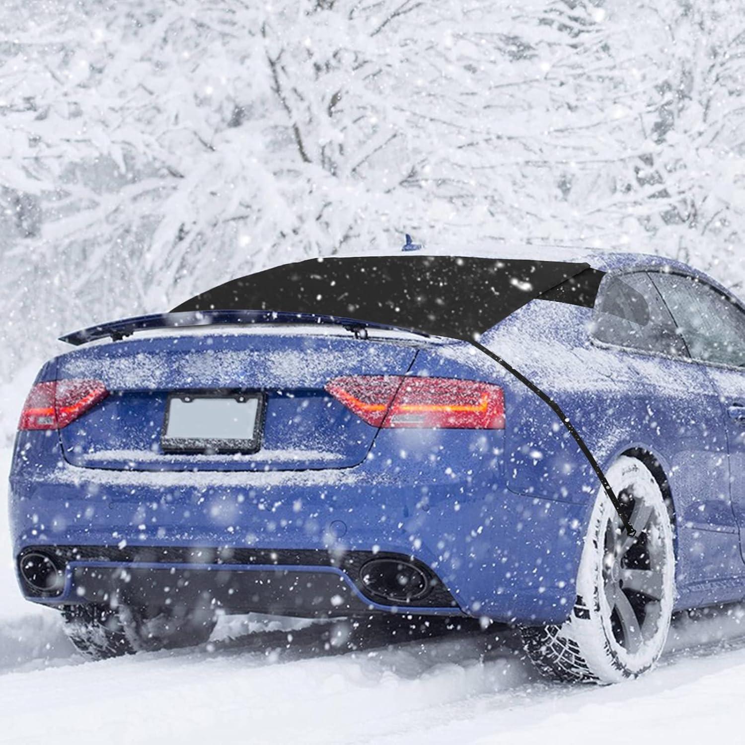 Heckscheibenabdeckung Auto Winter Magnet Eisschutz 140x80cm