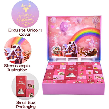 Adventskalender Mädchen 2024 Prinzessin Haar Accessoires 24