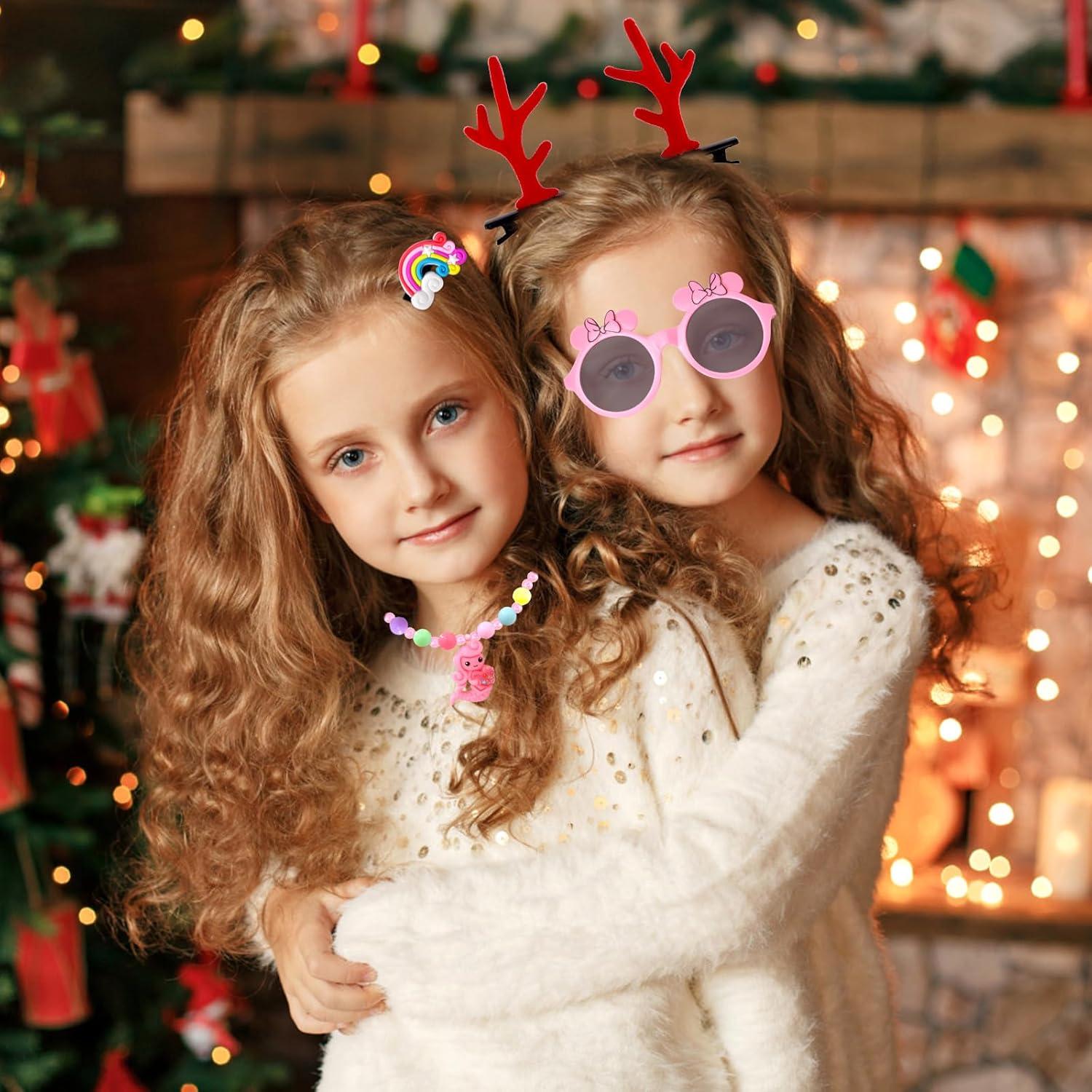 Adventskalender 2024 Kinder Mädchen Prinzessinnen Haar Accessoires 24 Tage