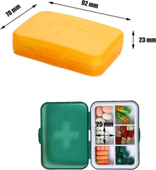 Wöchentlicher Pillen-Organizer für 7 Tage, tragbare