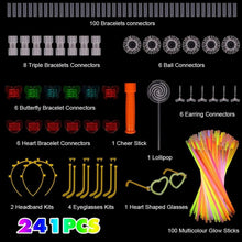 Vicloon Knicklichter Set 241 Stück mit Zubehör für