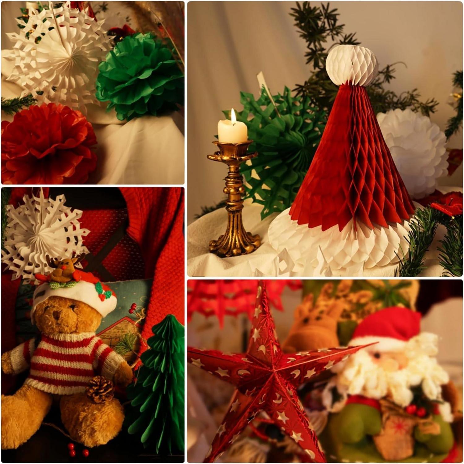 Weihnachtsdeko Set Dekoration Wohnung Fenster Wiederverwendbar