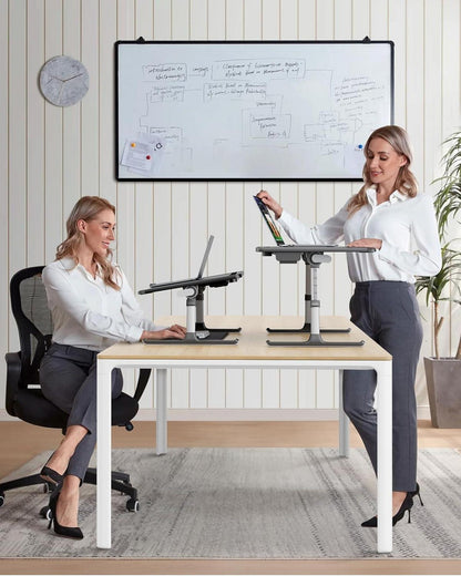 Laptoptisch Betttisch LED Lampe Höhen verstellbar Buchständer Tablet