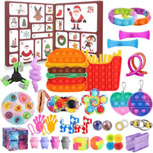 Fidget Toys Adventskalender 2024 für Kinder Weihnachten