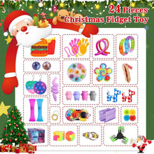 Fidget Toys Adventskalender 2024 für Kinder Weihnachten