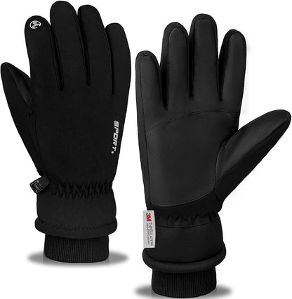 Winterhandschuhe Wasserdicht Touchscreen Skihandschuhe 3M Thinsulate