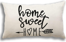 Kissenbezüge Set leinen Dekokissen Sofa Gartenbett 30x50cm