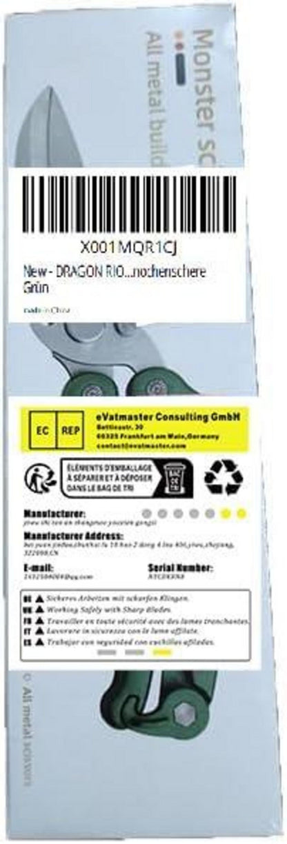 Abnehmbare Geflügelschere Heavy Duty Küchenschere Grün