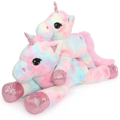 XXL Einhorn Kuscheltier 110cm - Weiches Plüschtier für Kinder