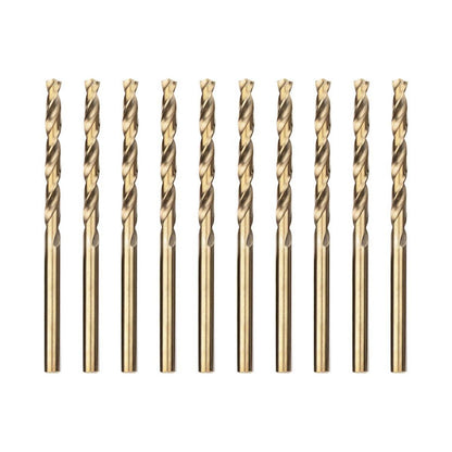 Metallbohrer Set Kobalt HSS 4mm Edelstahl & Metall 10 Stück