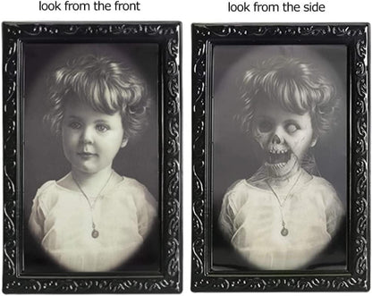 Halloween 3D Horror Bilderrahmen 3er Set Gesichtsveränderung