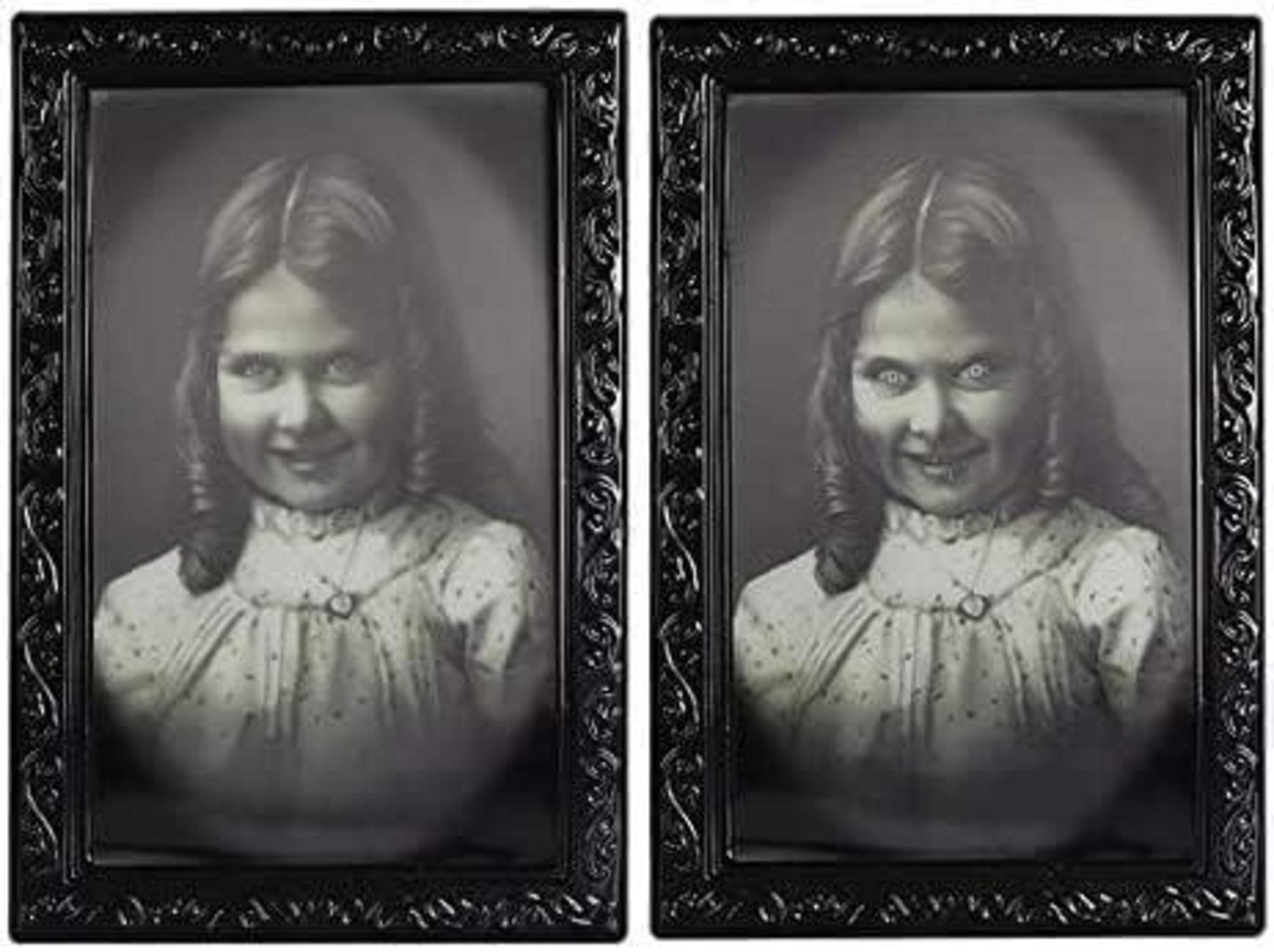 Halloween Deko Horror Bilderrahmen Set Indoor Party Zubehör