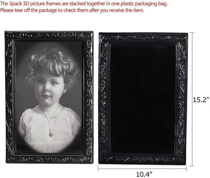 Halloween Deko Set Horror Bilderrahmen Gesichtsveränderung Türdeko