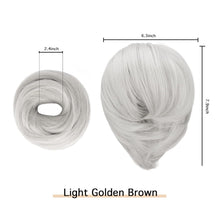 Haarteil Hair Extensions Pferdeschwanz-Verlängerung Grau