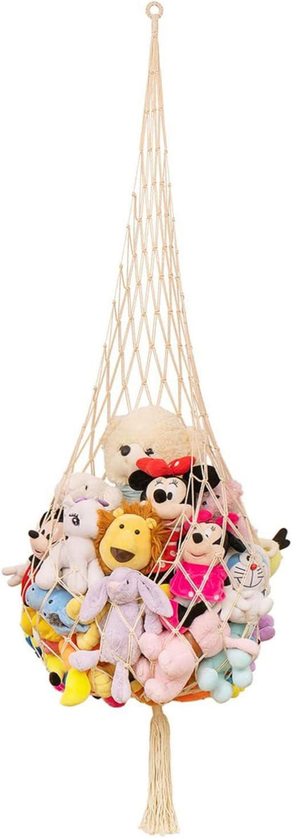 Kuscheltier Aufbewahrung Netz Hängematte Spielzeug Organizer