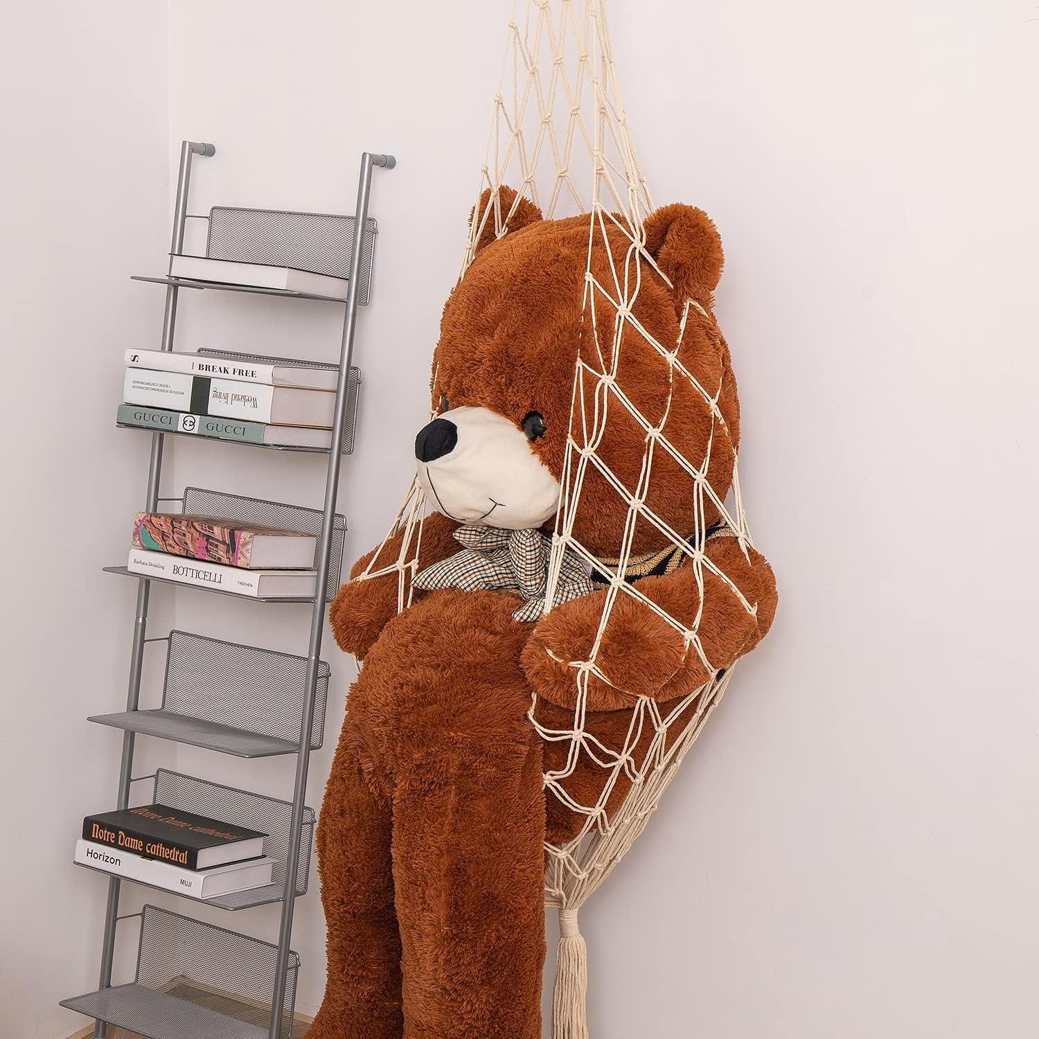plüschtiere aufbewahren Kuscheltier Aufbewahrung Netz Hängematte Kinderzimmer – LuxusKollektion