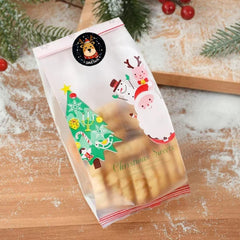 Weihnachten Cellophantüten 50 Stück Plätzchen Kekse Süßigkeit