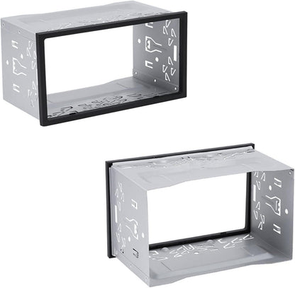 2DIN Auto Radio Montage Rahmen Doppel Metallhalterung DVD GPS