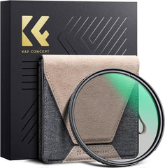 Hochwertiger 67mm Polfilter CPL Filter Slim Glas HD Messingrahmen