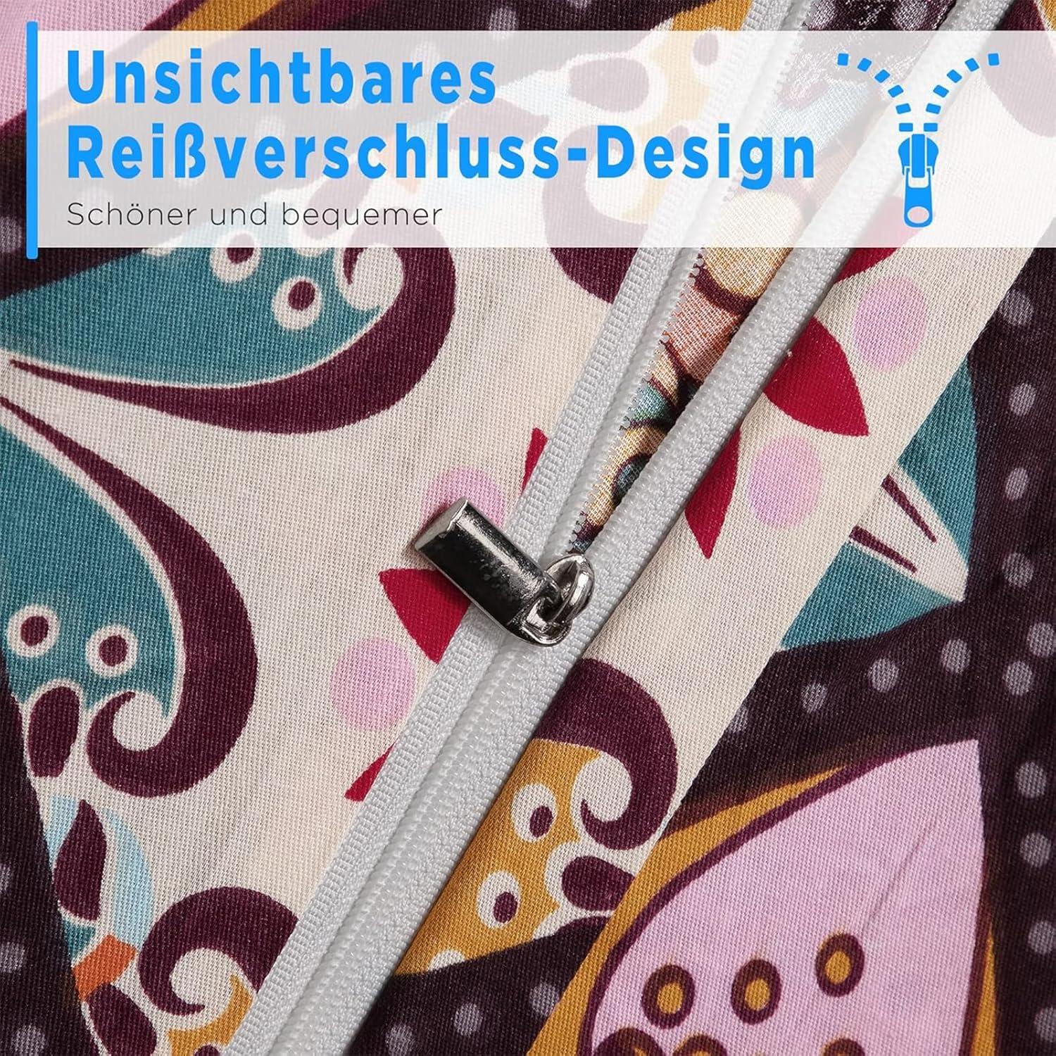 Bettwäsche Baumwolle Renforcé Bunt ÖkoTex 135x200