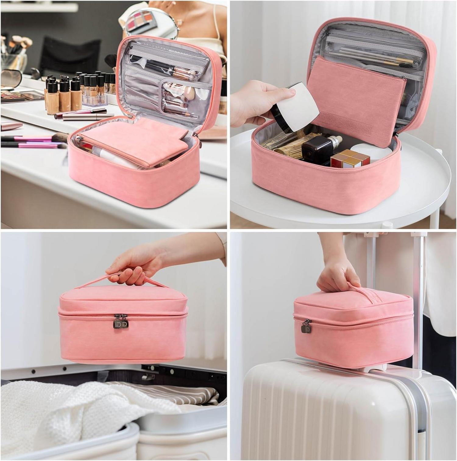 Kosmetiktasche Damen wasserdicht Groß Make-up Tasche Reise