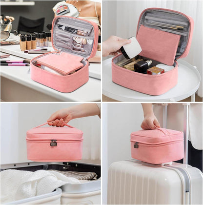 Kosmetiktasche Damen wasserdicht Groß Make-up Tasche Reise