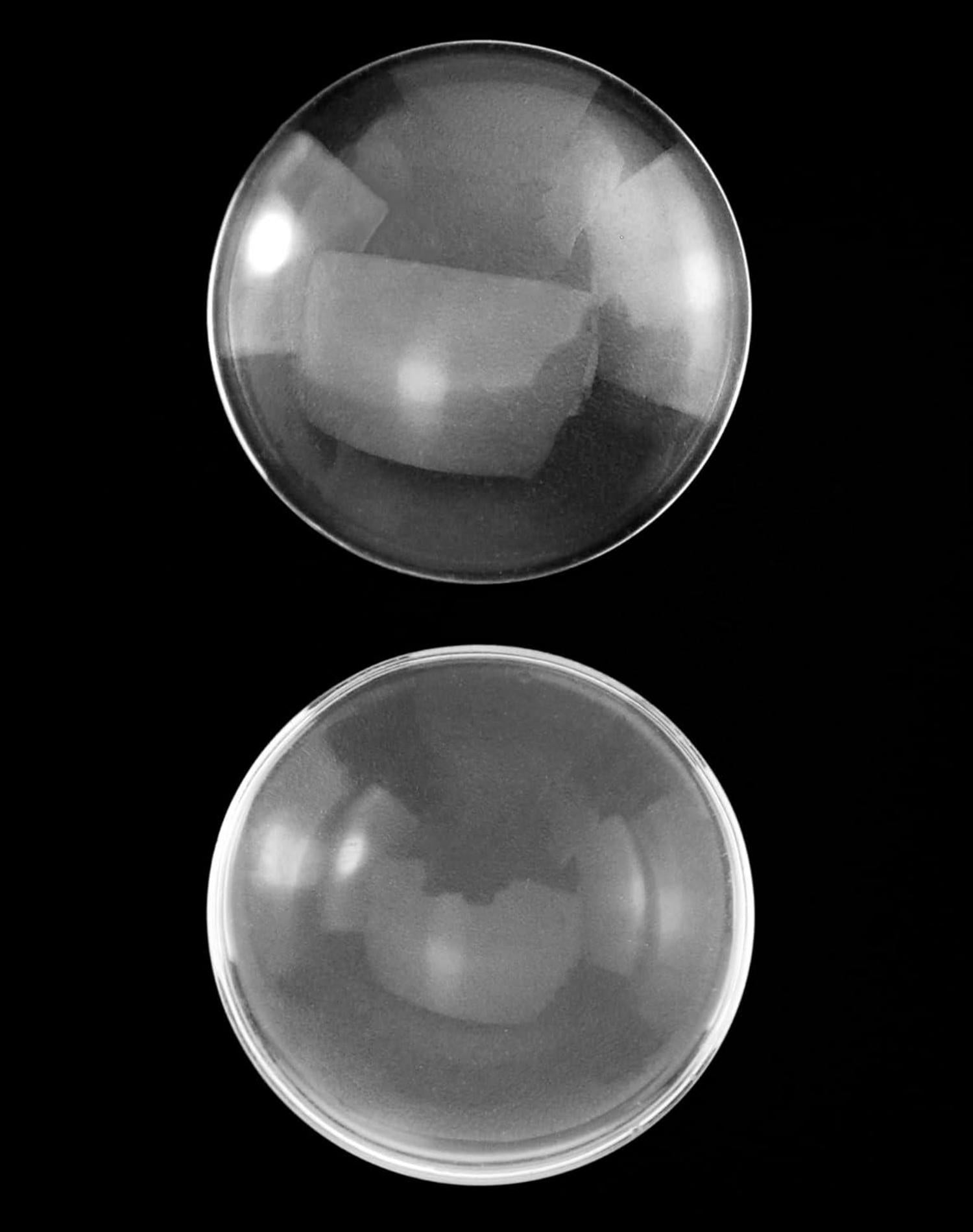 Glas Cabochon Magnete Selbstklebend Basteln 60 Stk 25mm