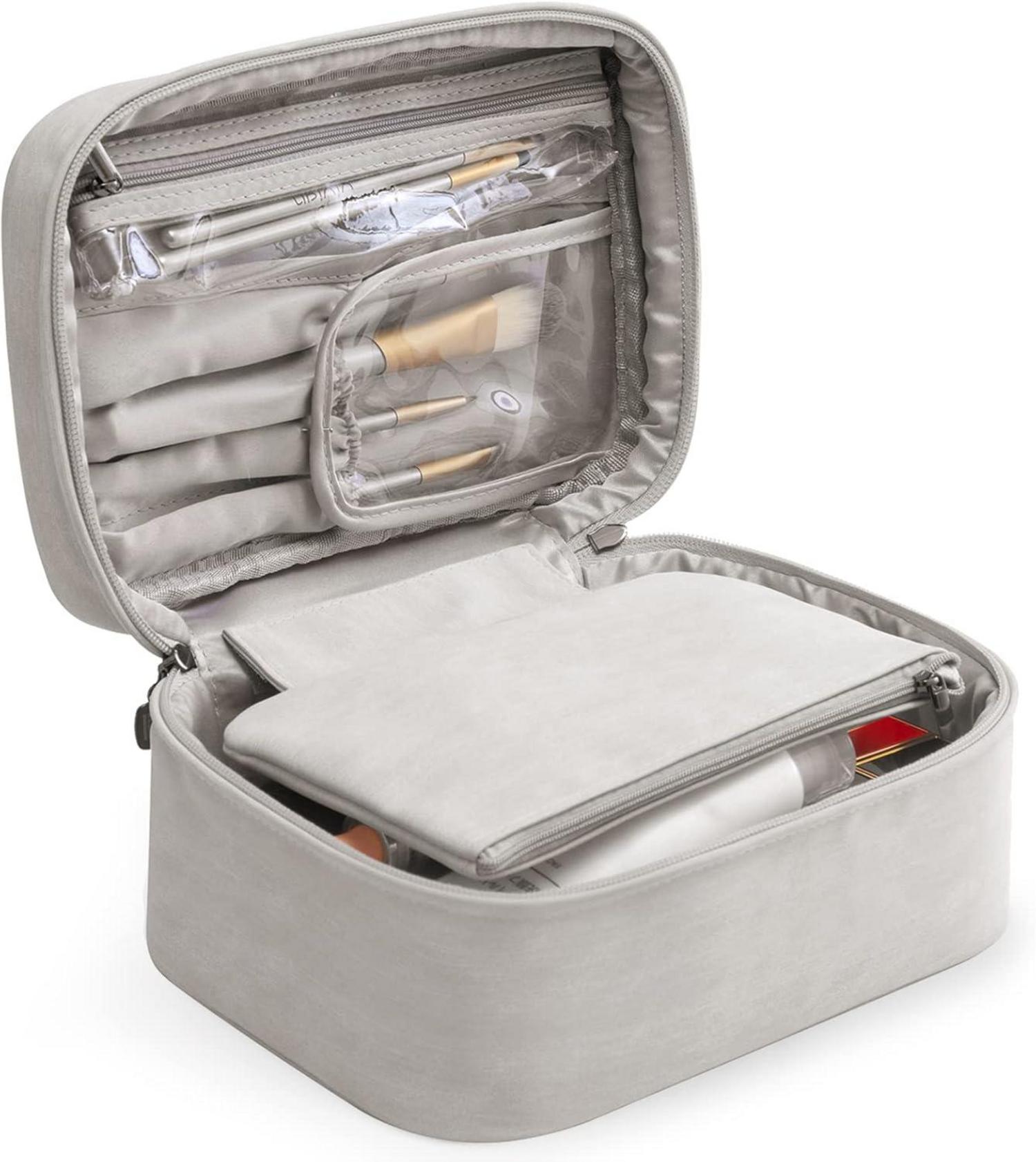 Große Wasserdichte Kosmetiktasche für Damen, Reise Make-up Tasche