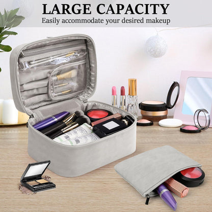 IGOLUMON Große Kosmetiktasche wasserdicht Reise Make-up