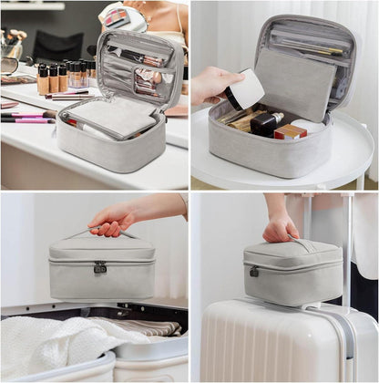 Große Kosmetiktasche Damen - Wasserdicht, Reise Make-up Tasche