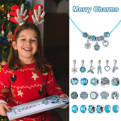 MJARTORIA Adventskalender Schmuck Mädchen Teenager 24 DIY Überraschungen