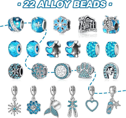 Adventskalender DIY Schmuck Mädchen 2024 Weihnachtskalender 24