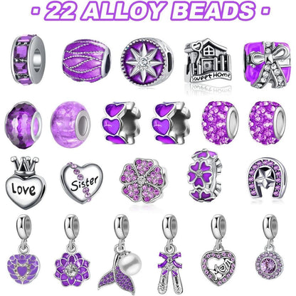 Adventskalender Schmuck Mädchen 2024 Weihnachtskalender Set