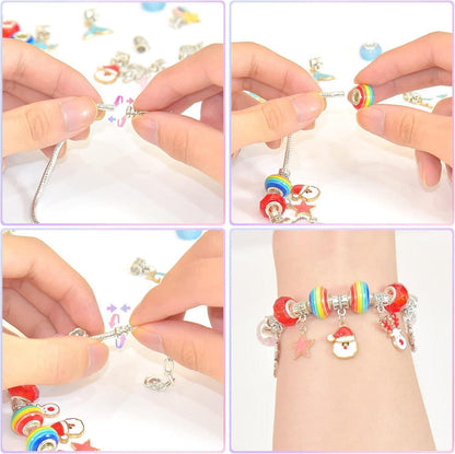 BIIB Mädchen Schmuck Bastelset Armbänder DIY Teenager Geschenk 5-12Jahre